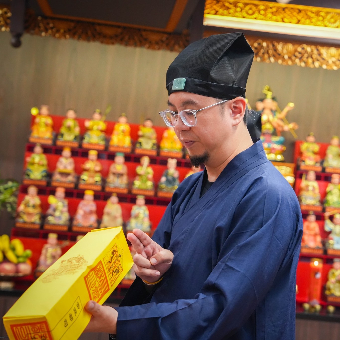楓燧大師兄進行道家祈福